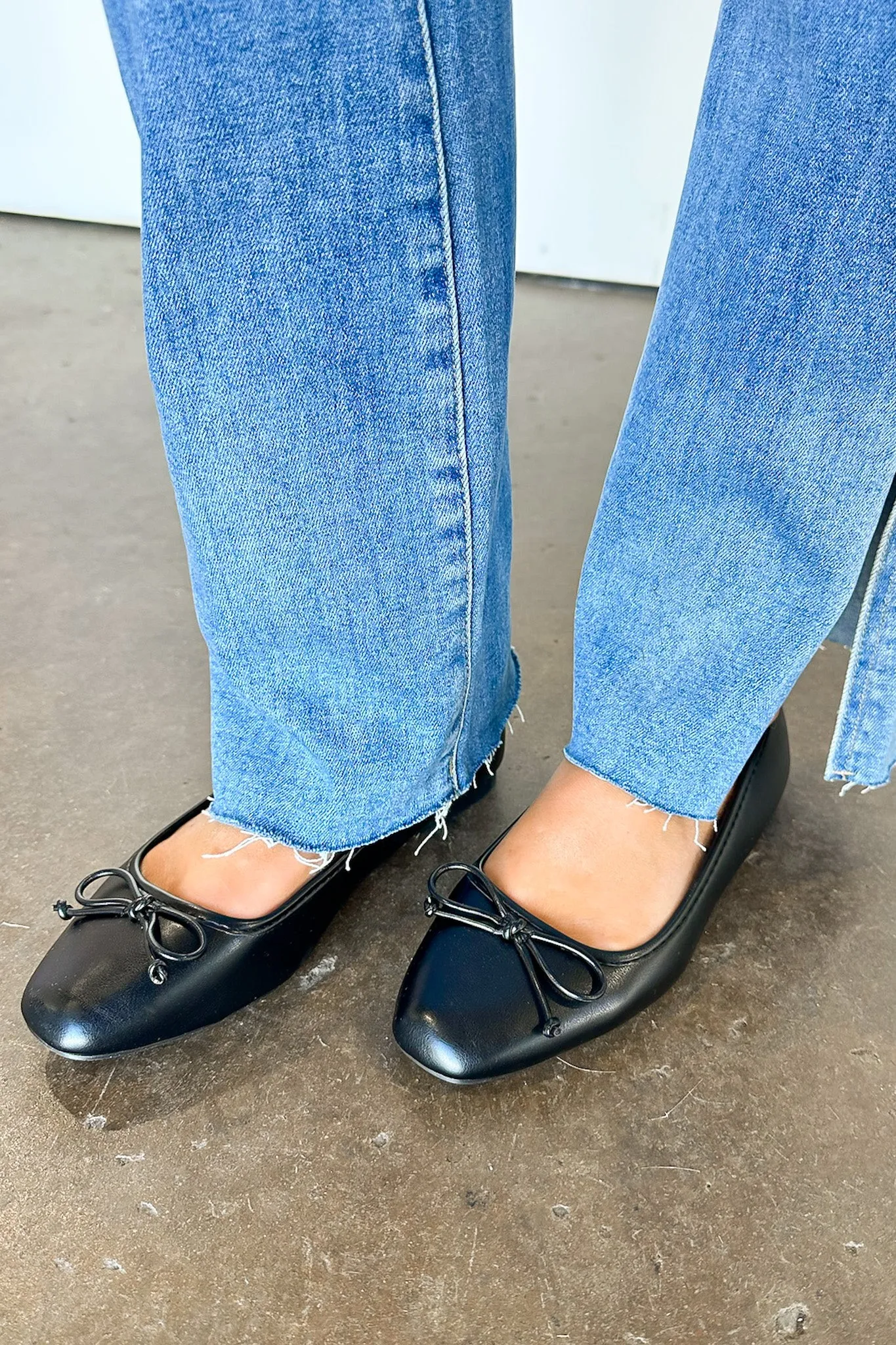 Chic Mindset Bow Accent Ballet Flats - FINAL SALE