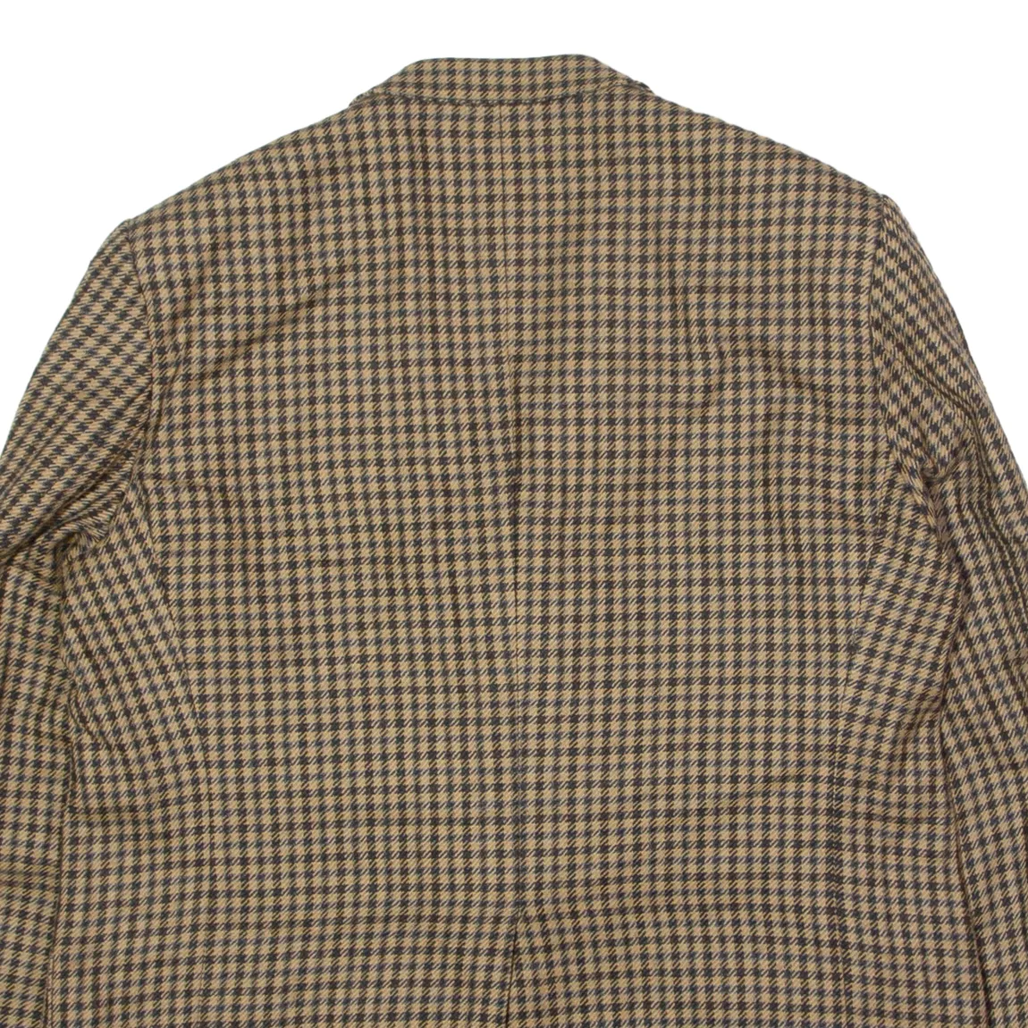 COOPERS Mens Blazer Jacket Brown 80s Houndstooth XL