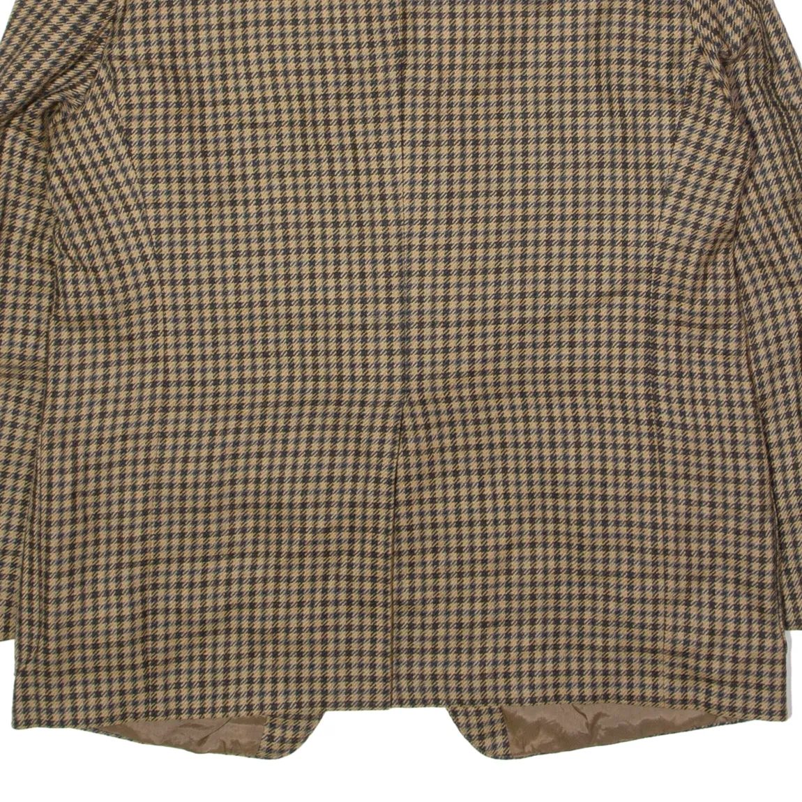 COOPERS Mens Blazer Jacket Brown 80s Houndstooth XL