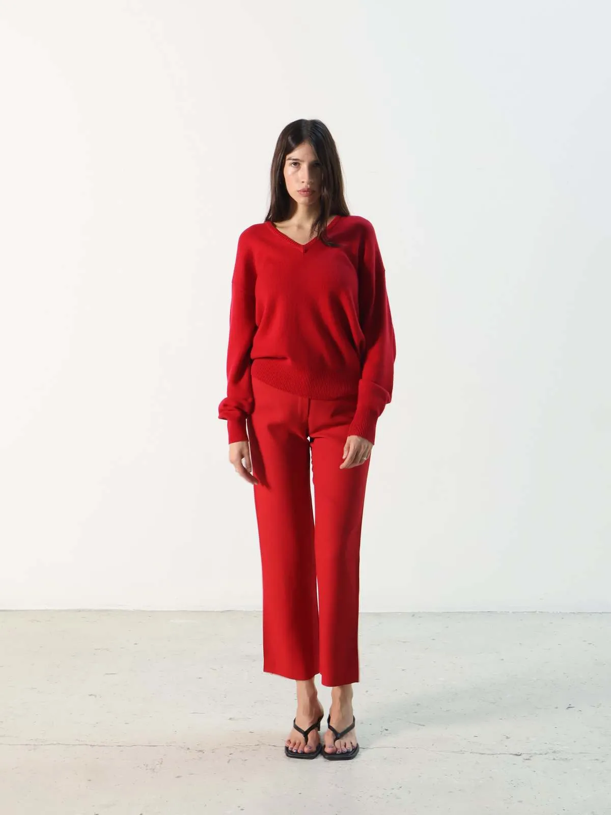 Coquelicot Sweater - Rouge