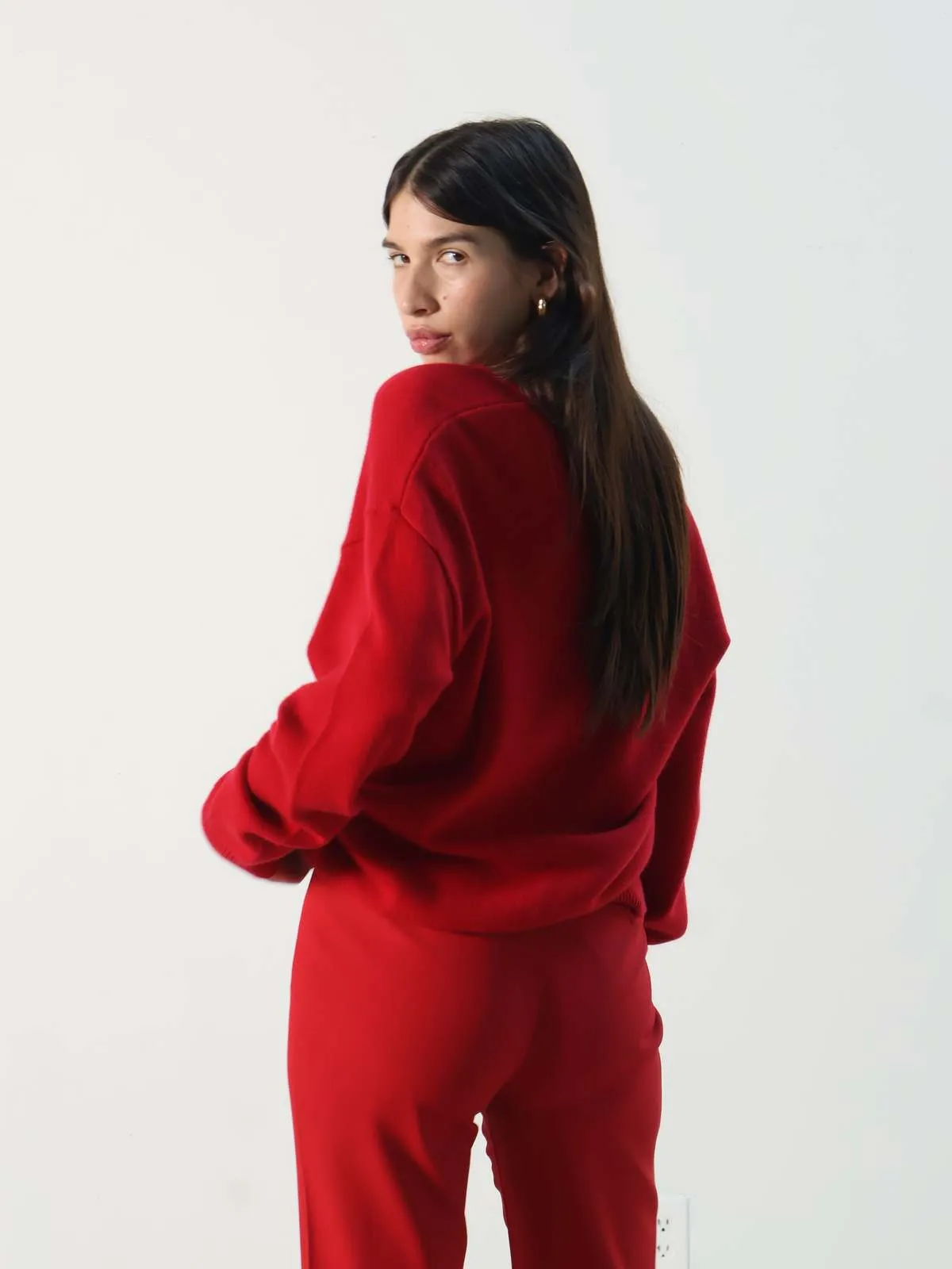 Coquelicot Sweater - Rouge