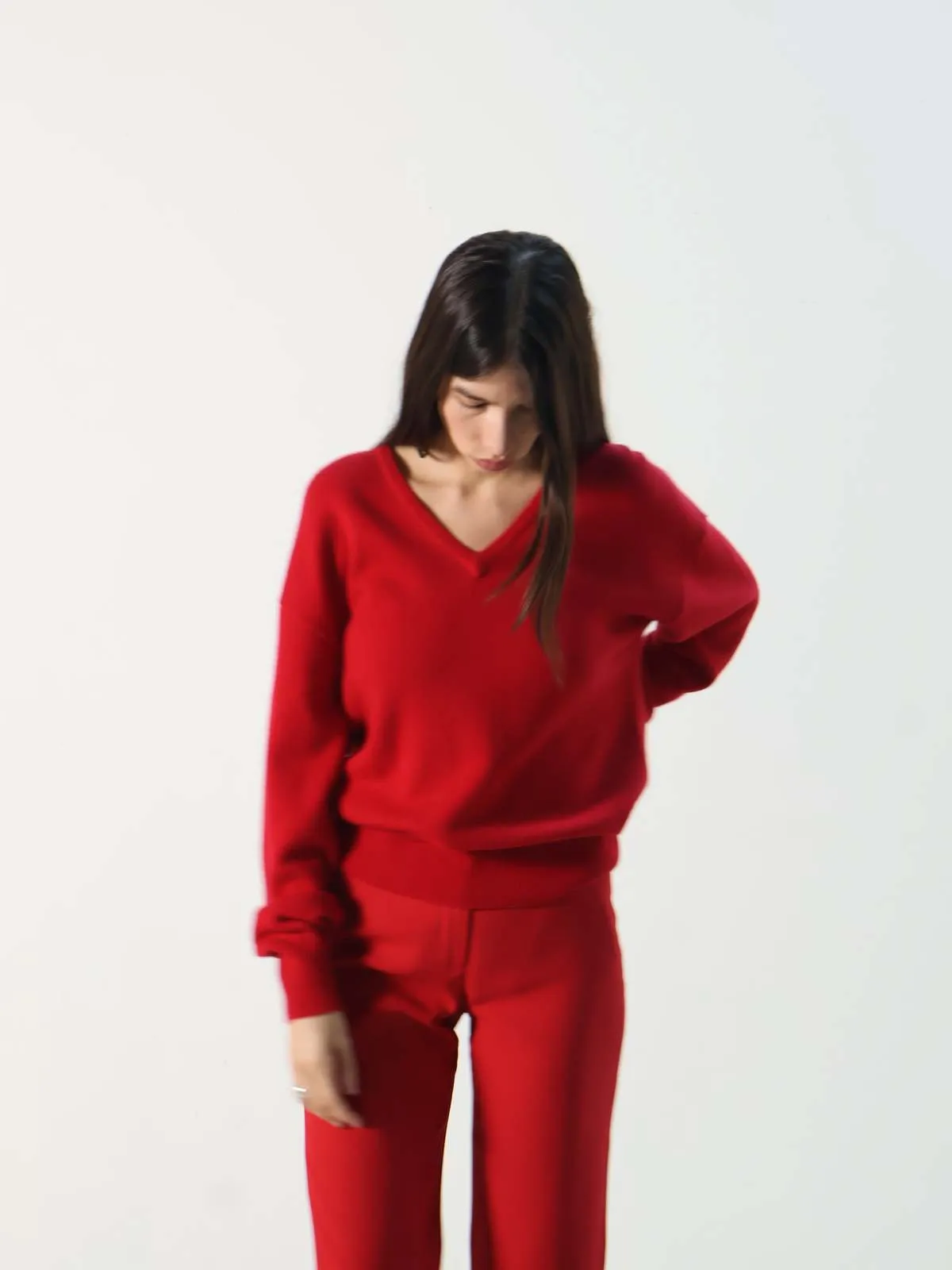 Coquelicot Sweater - Rouge