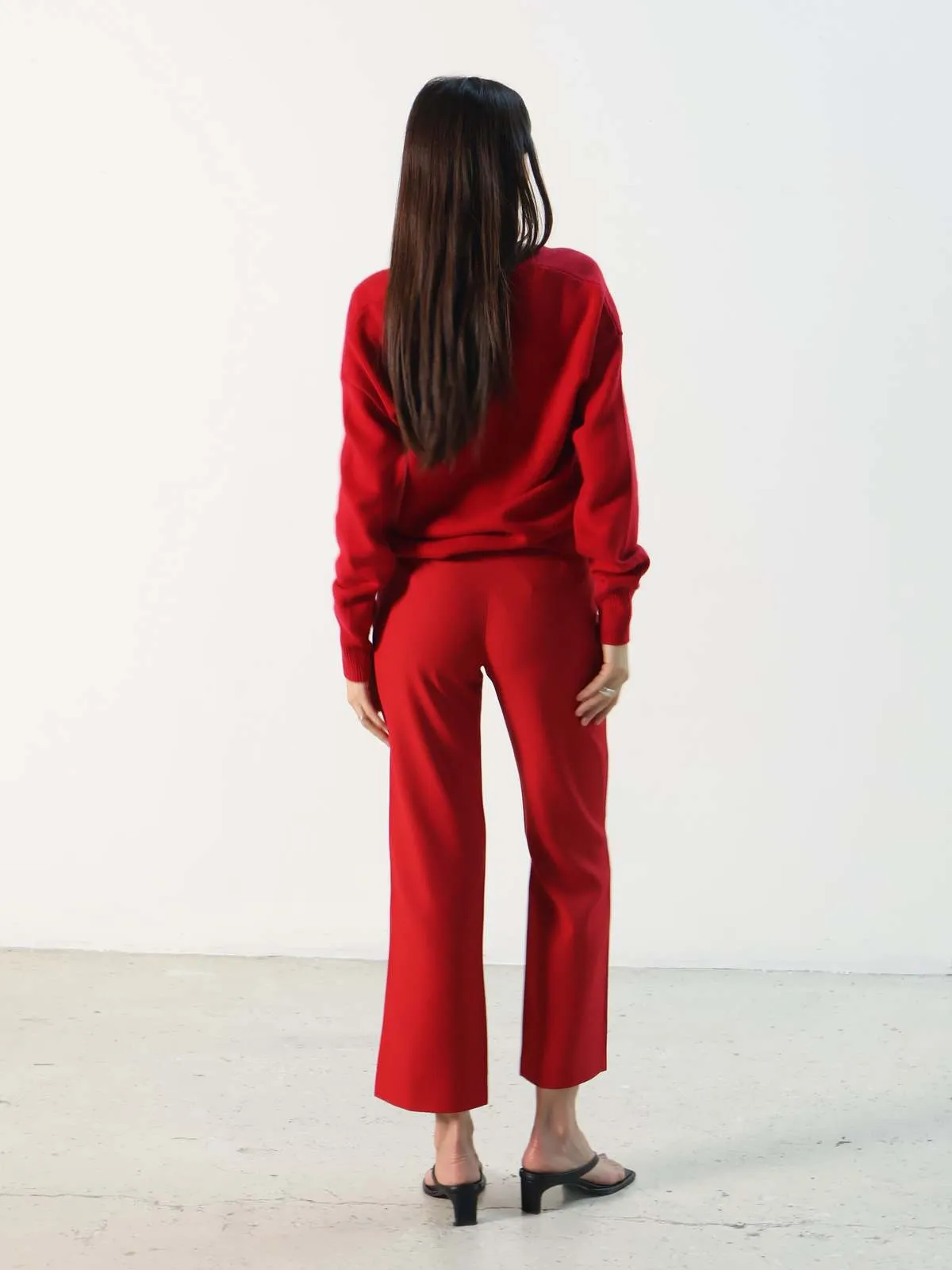 Coquelicot Sweater - Rouge