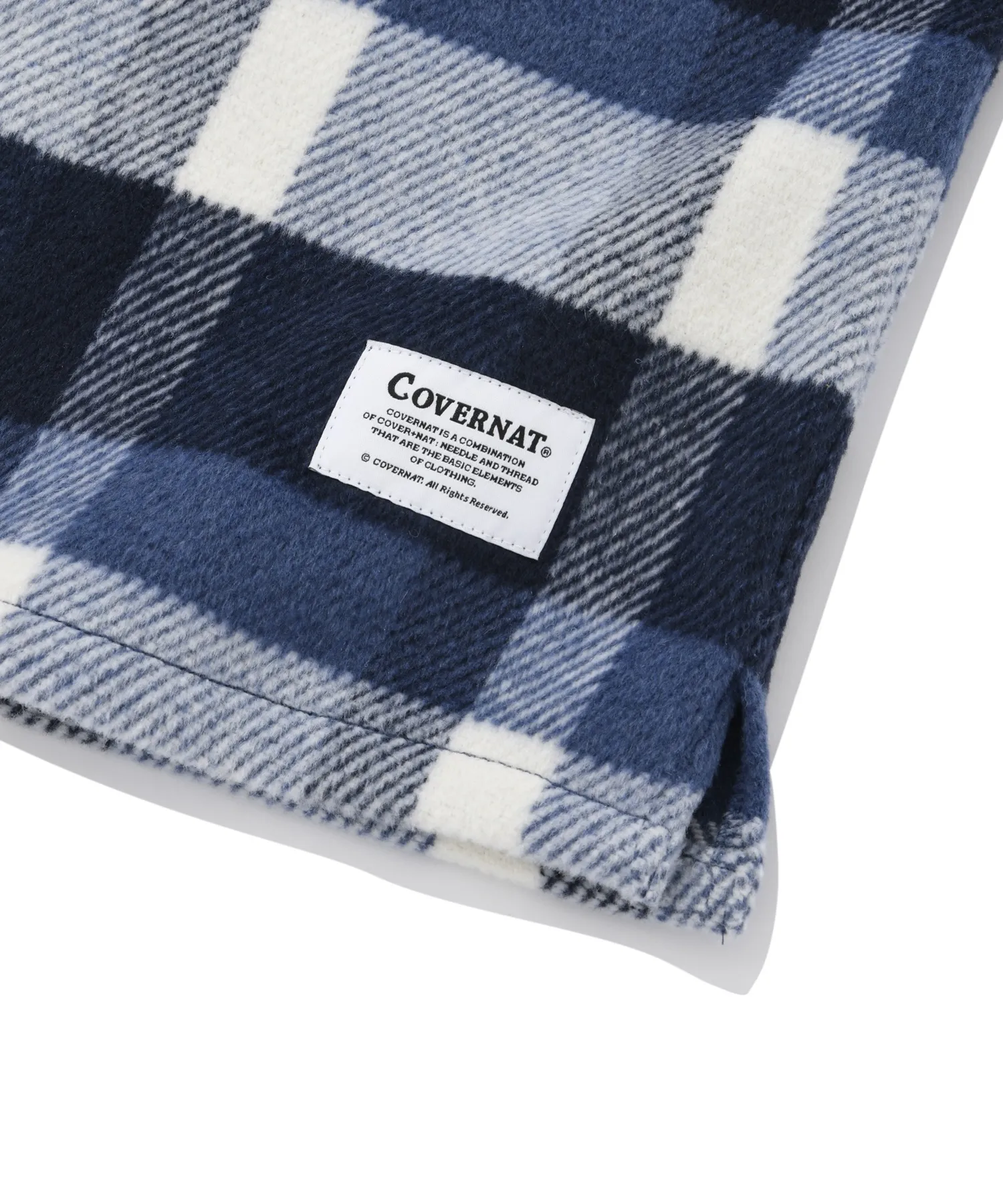 COVERNAT  |[COVERNAT]★flannel check shirt jacket