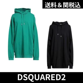 D SQUARED2  |Sweat Long Sleeves Logo Hoodies & Sweatshirts