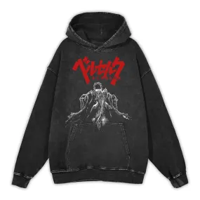 DARK-FATED FIGHTER VINTAGE HOODIE