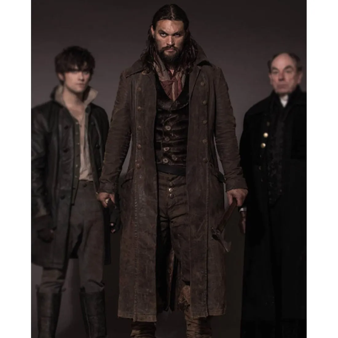 Declan Harp Frontier Jason Momoa Coat - Famous Jackets