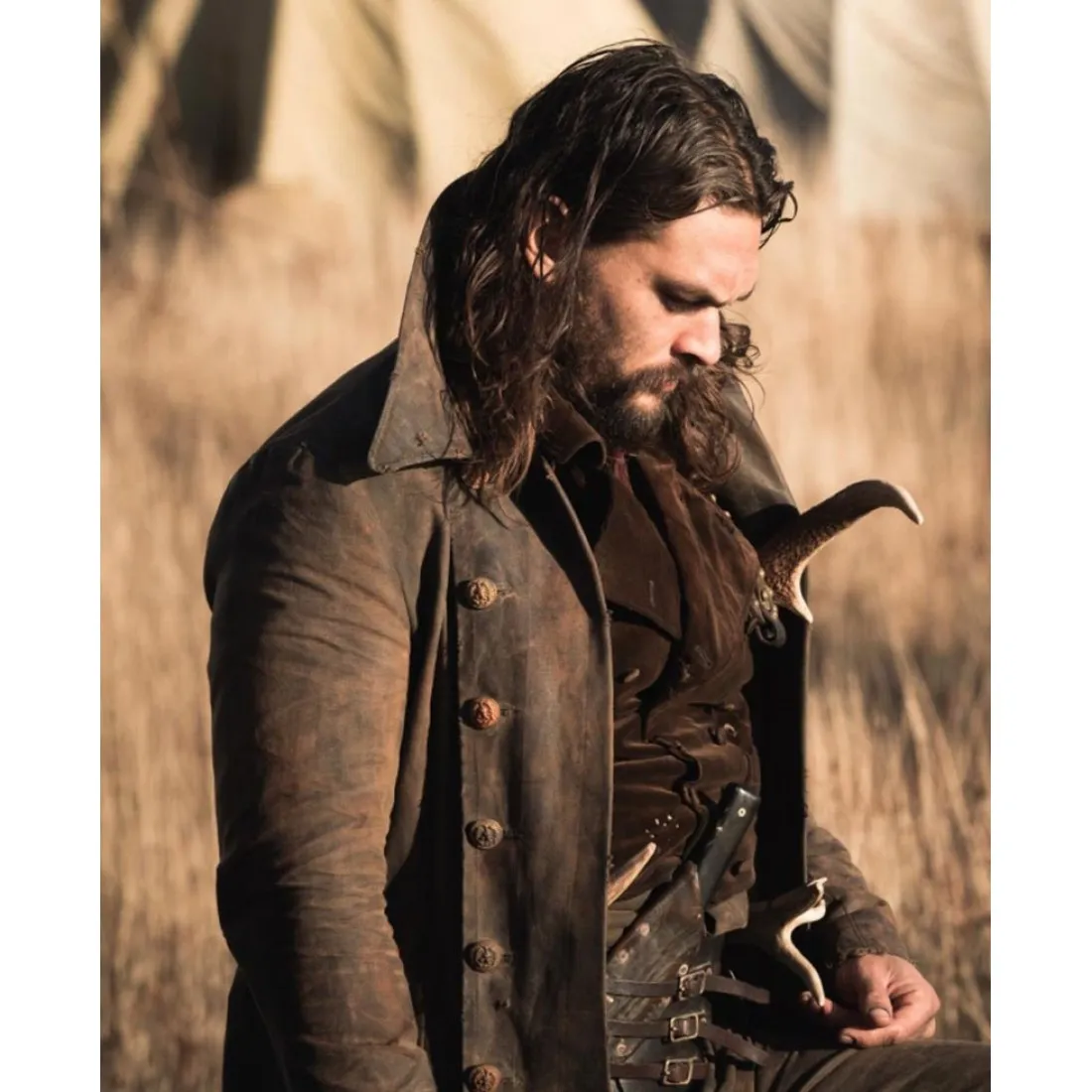 Declan Harp Frontier Jason Momoa Coat - Famous Jackets