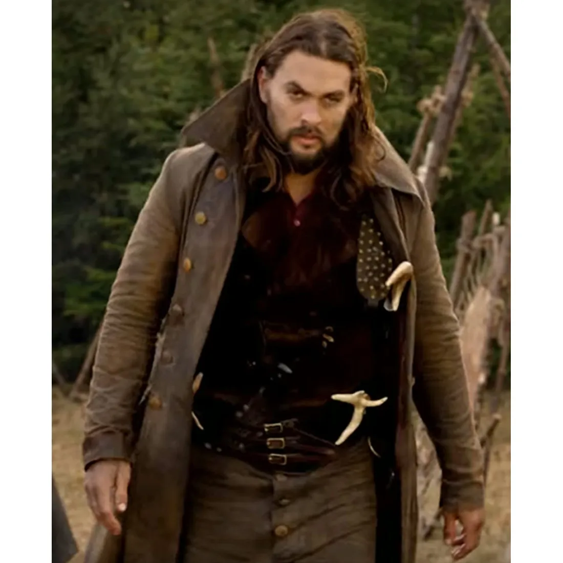 Declan Harp Frontier Jason Momoa Coat - Famous Jackets