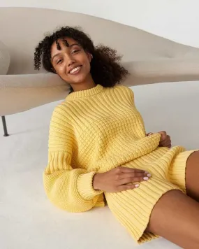 Delia Sweater - Lemon