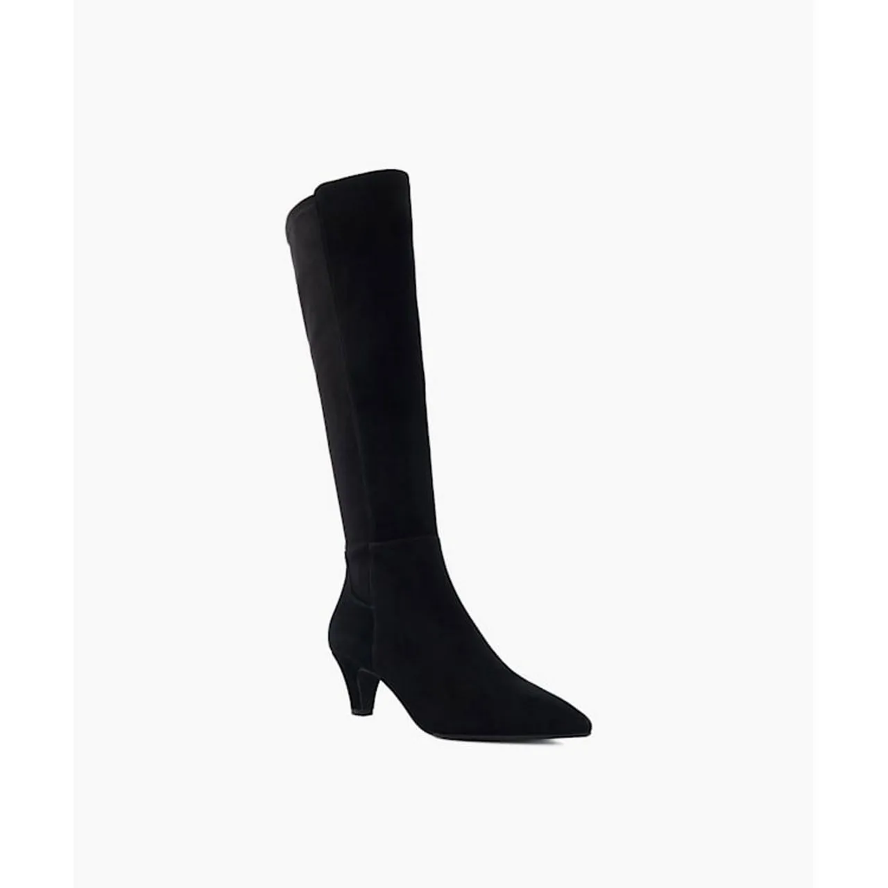 DUNE LONDON Sera Suede Knee-High Boots - Black