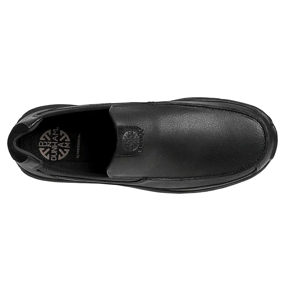 Dunham Men's Wade Slip On Loafers Black