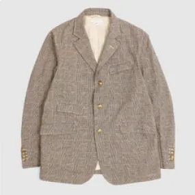 Engineered Garments Glen Plaid Jacket Blazer Grey