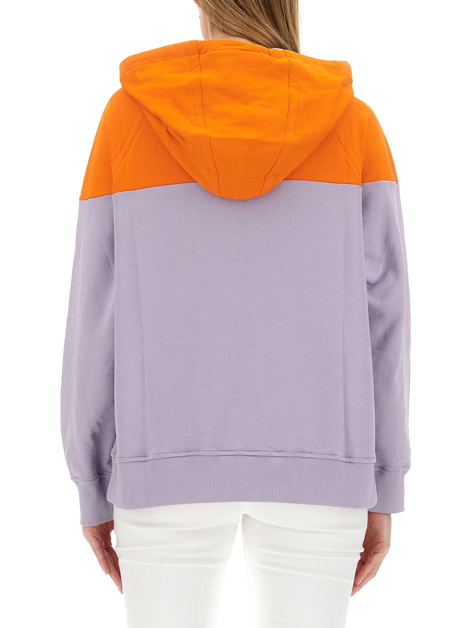 ETRO    COTTON SWEATSHIRT WITH LOGO EMBROIDERY