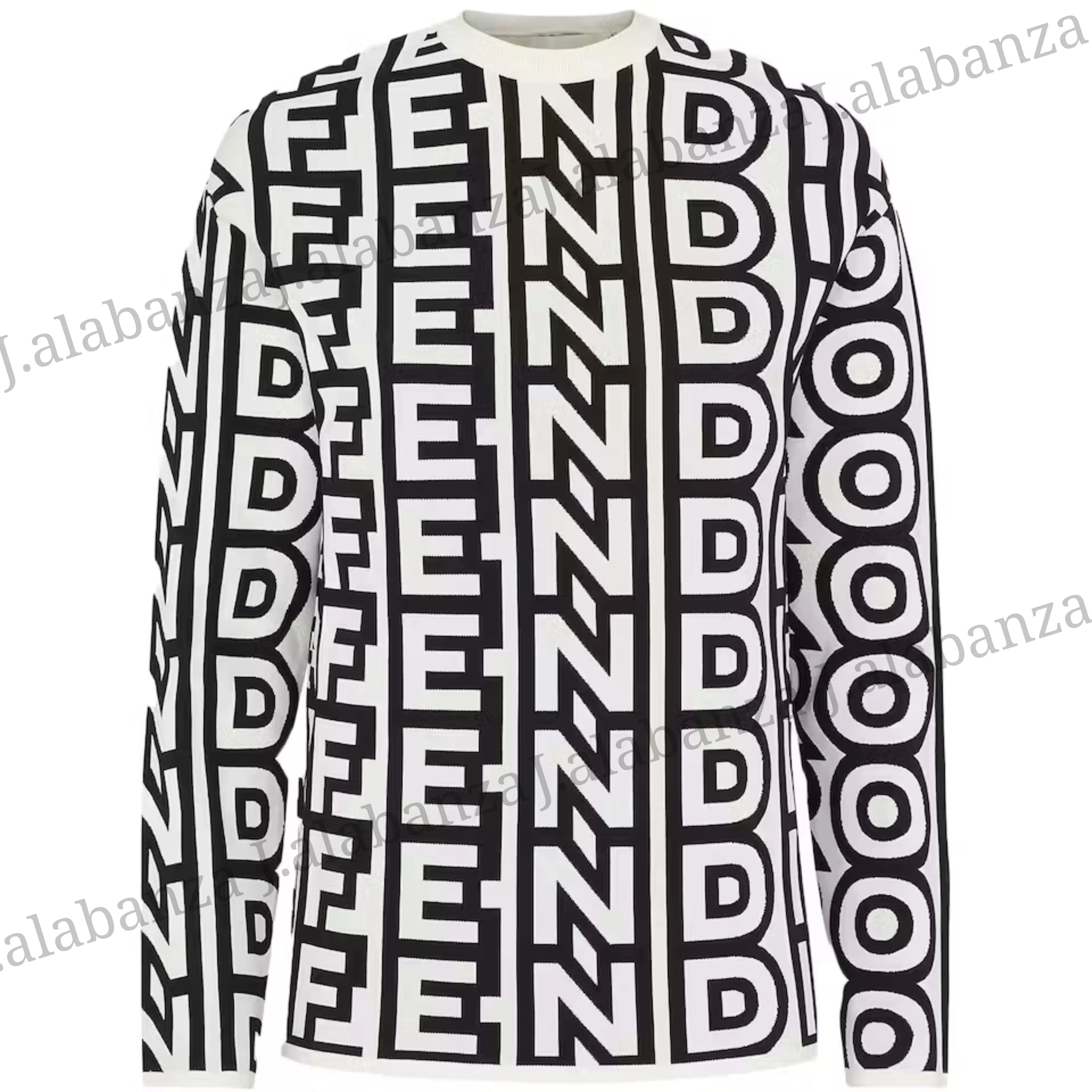 FENDI  |Collaboration Long Sleeves Logo Hoodies & Sweatshirts