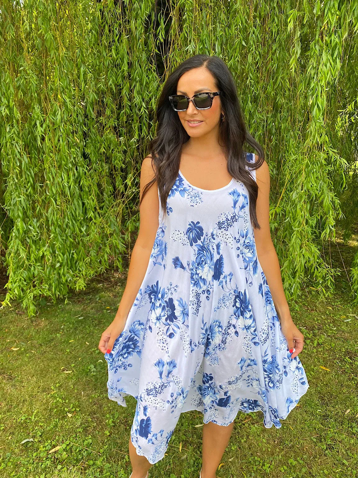 Flower Print Dress Maria