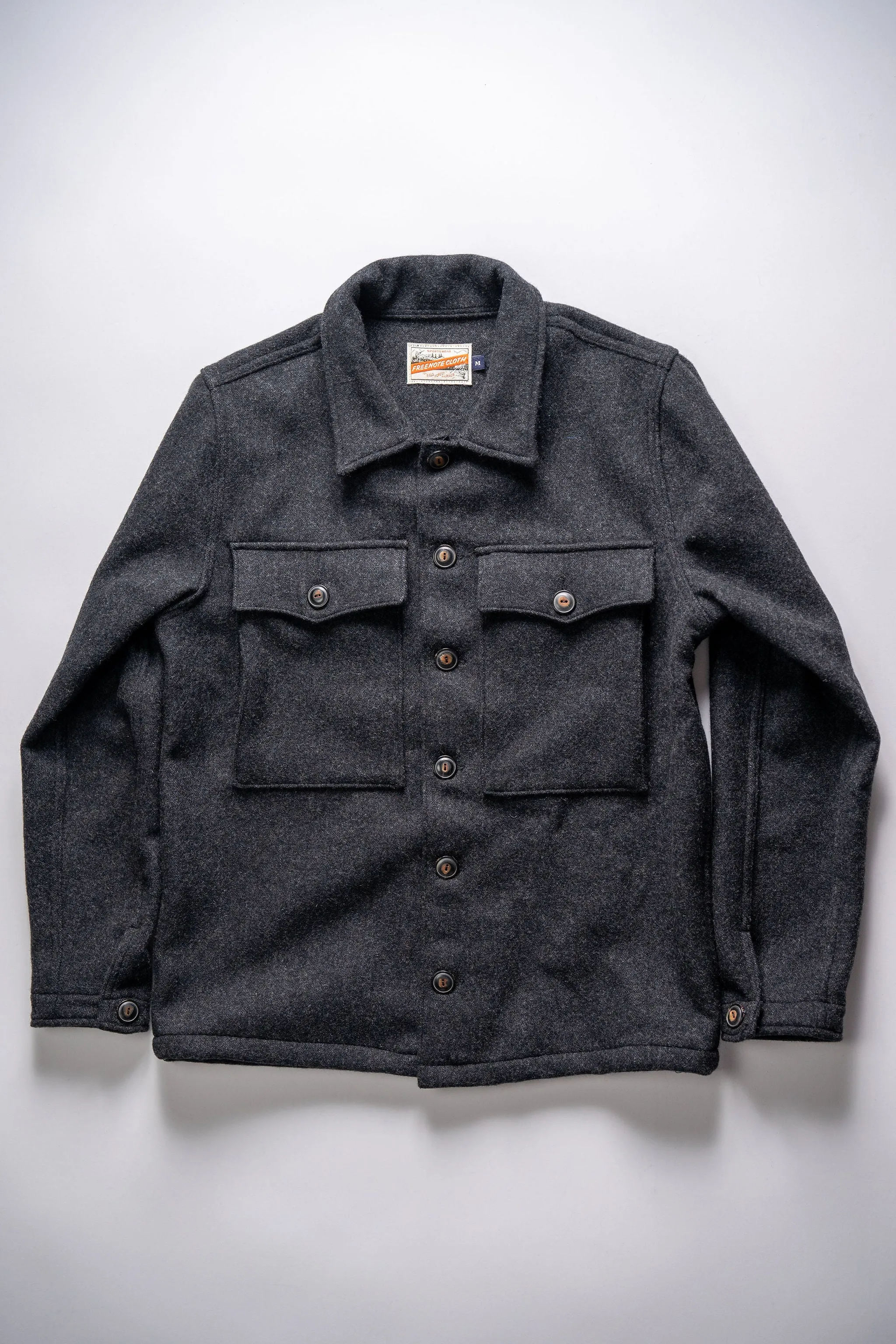 Freenote Cloth Midway Wool - Charcoal