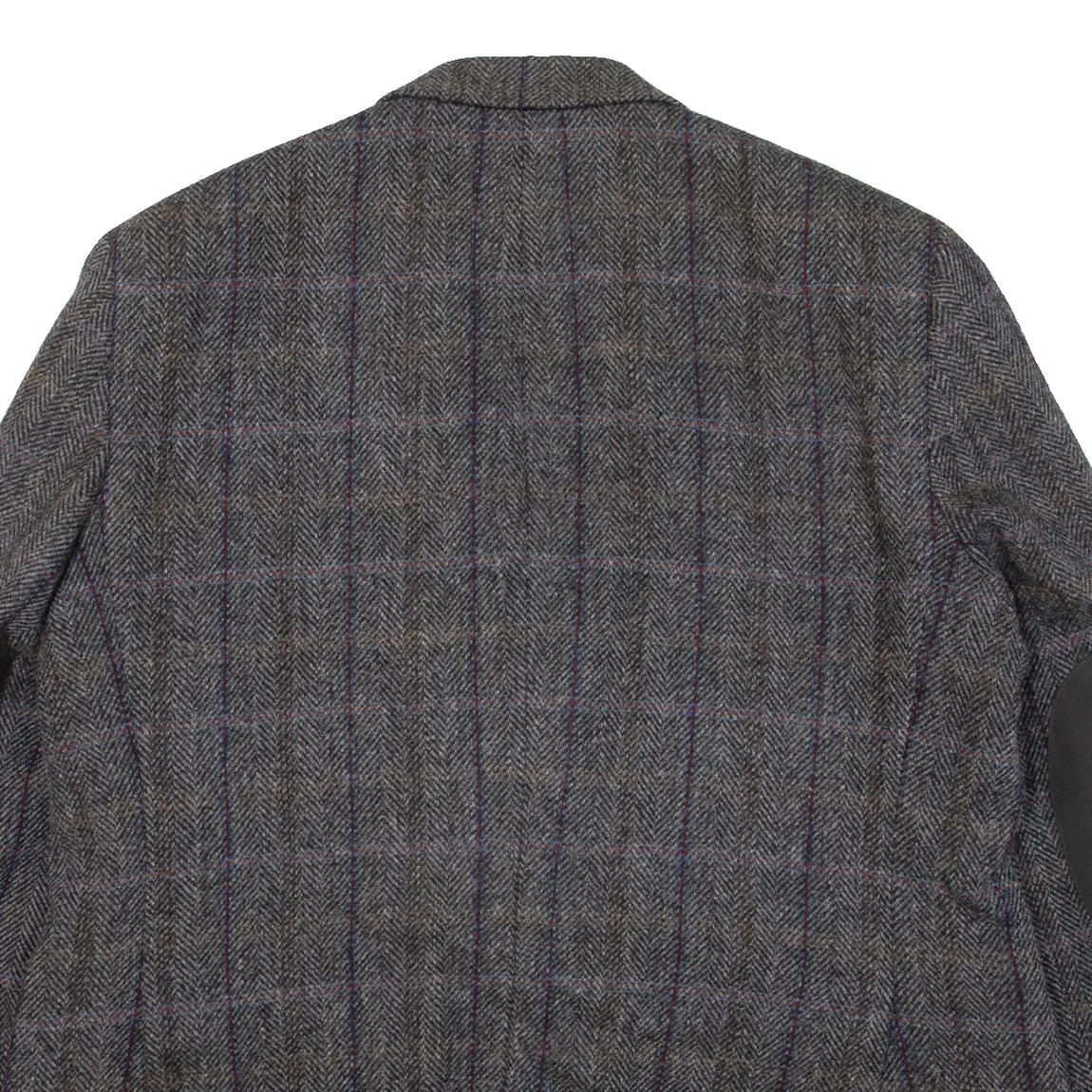 HARRIS TWEED BARUTTI Mens Blazer Jacket Grey Tweed Wool Check 2XL