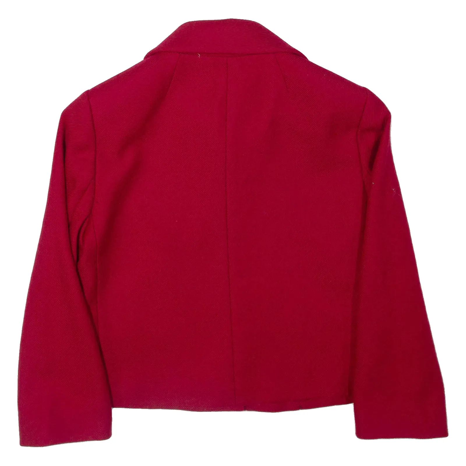 HOBBS Womens Blazer Jacket Red Wool UK 8