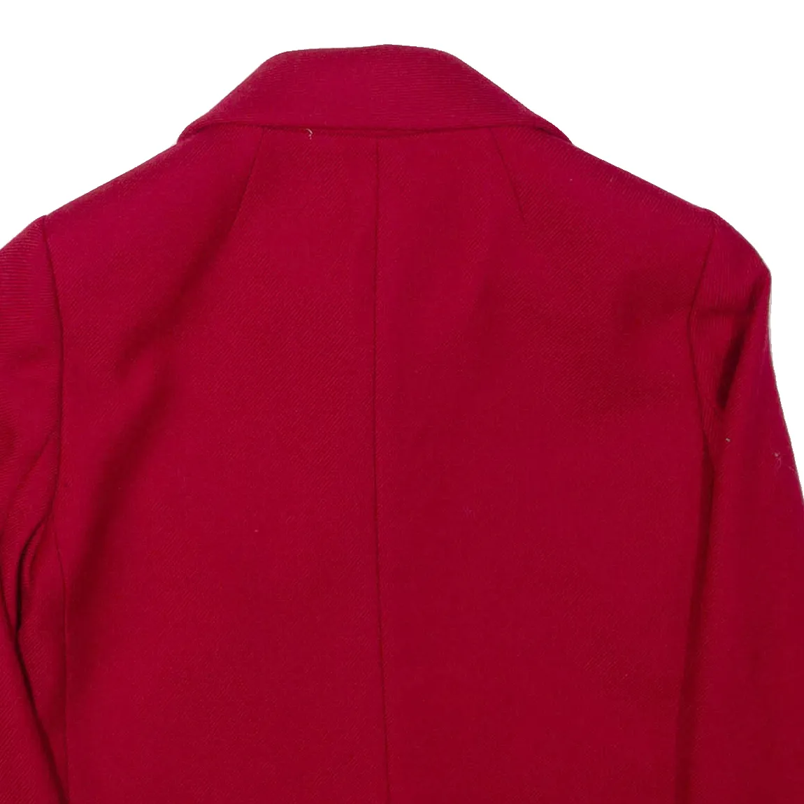 HOBBS Womens Blazer Jacket Red Wool UK 8