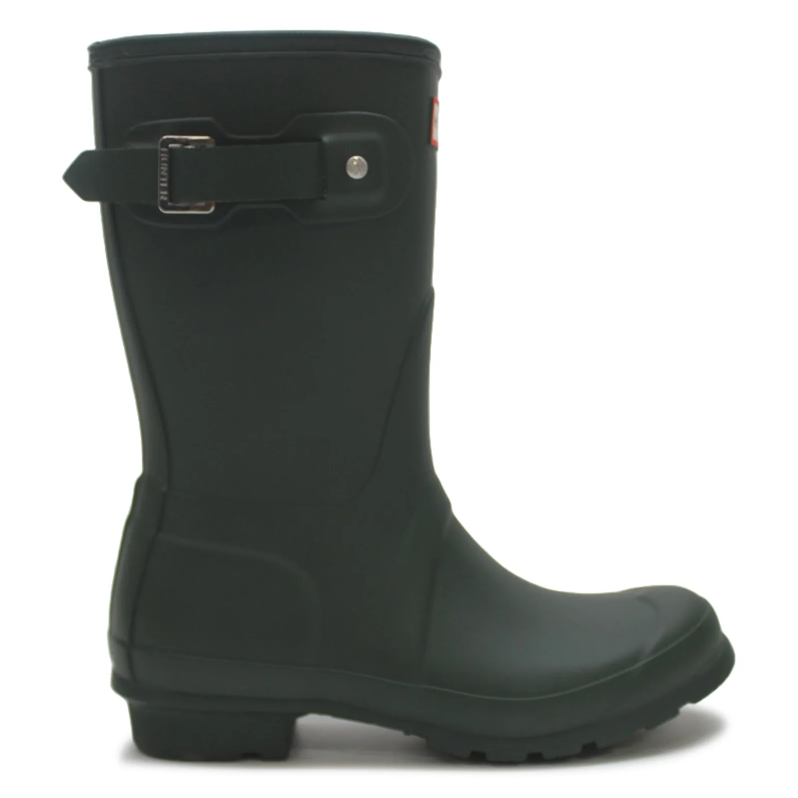 Hunter Original Short Green Womens Boots - UK 4