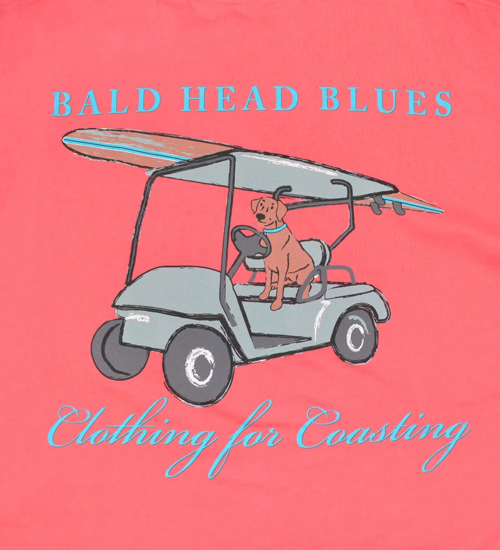 Island Tee - Short Sleeve Dog - Coral