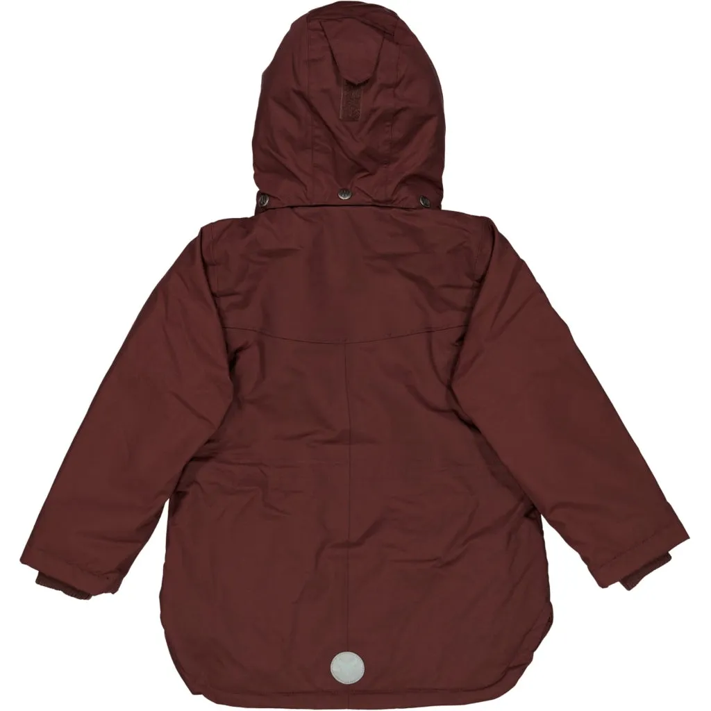 Jacket Elda Tech - maroon