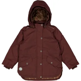 Jacket Elda Tech - maroon