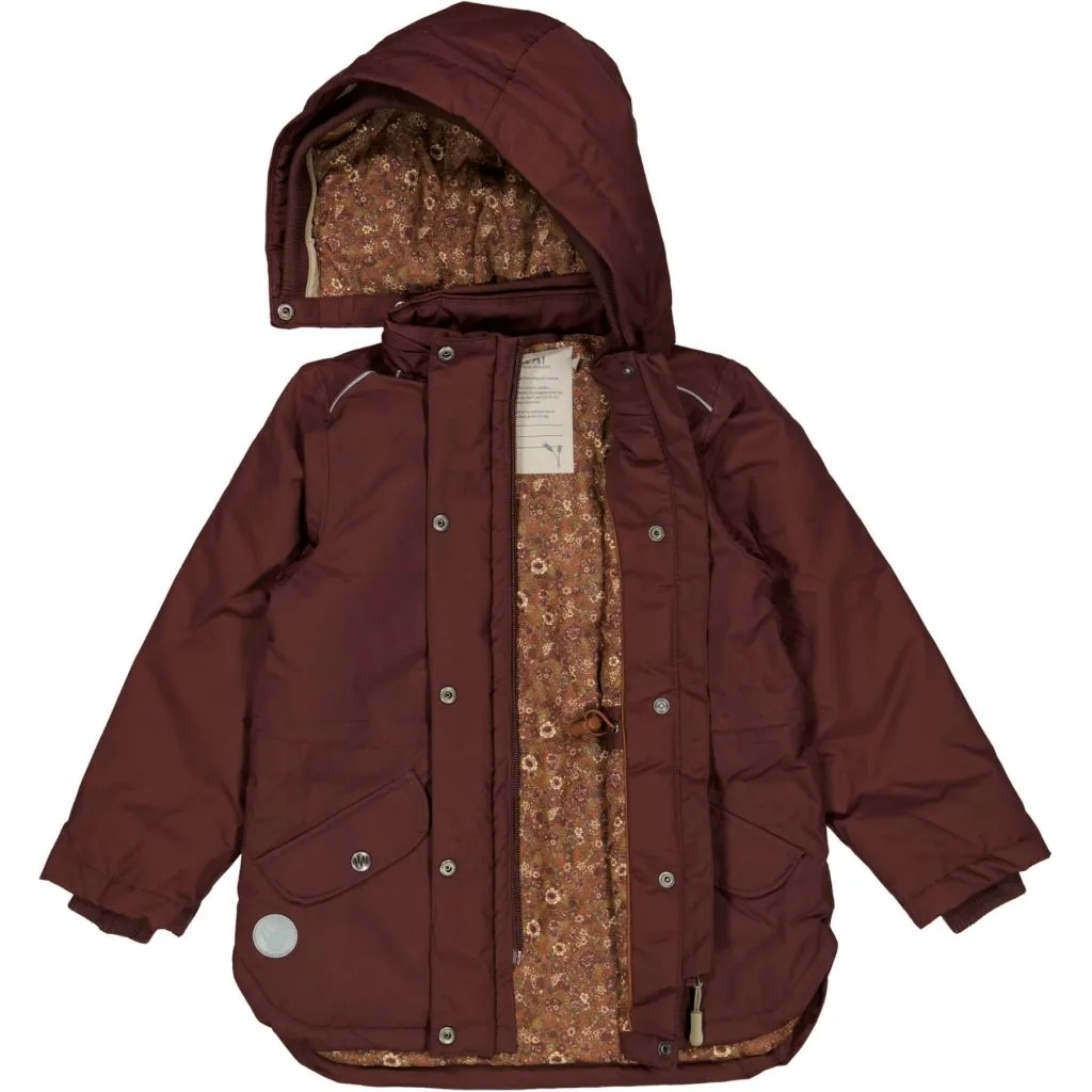 Jacket Elda Tech - maroon