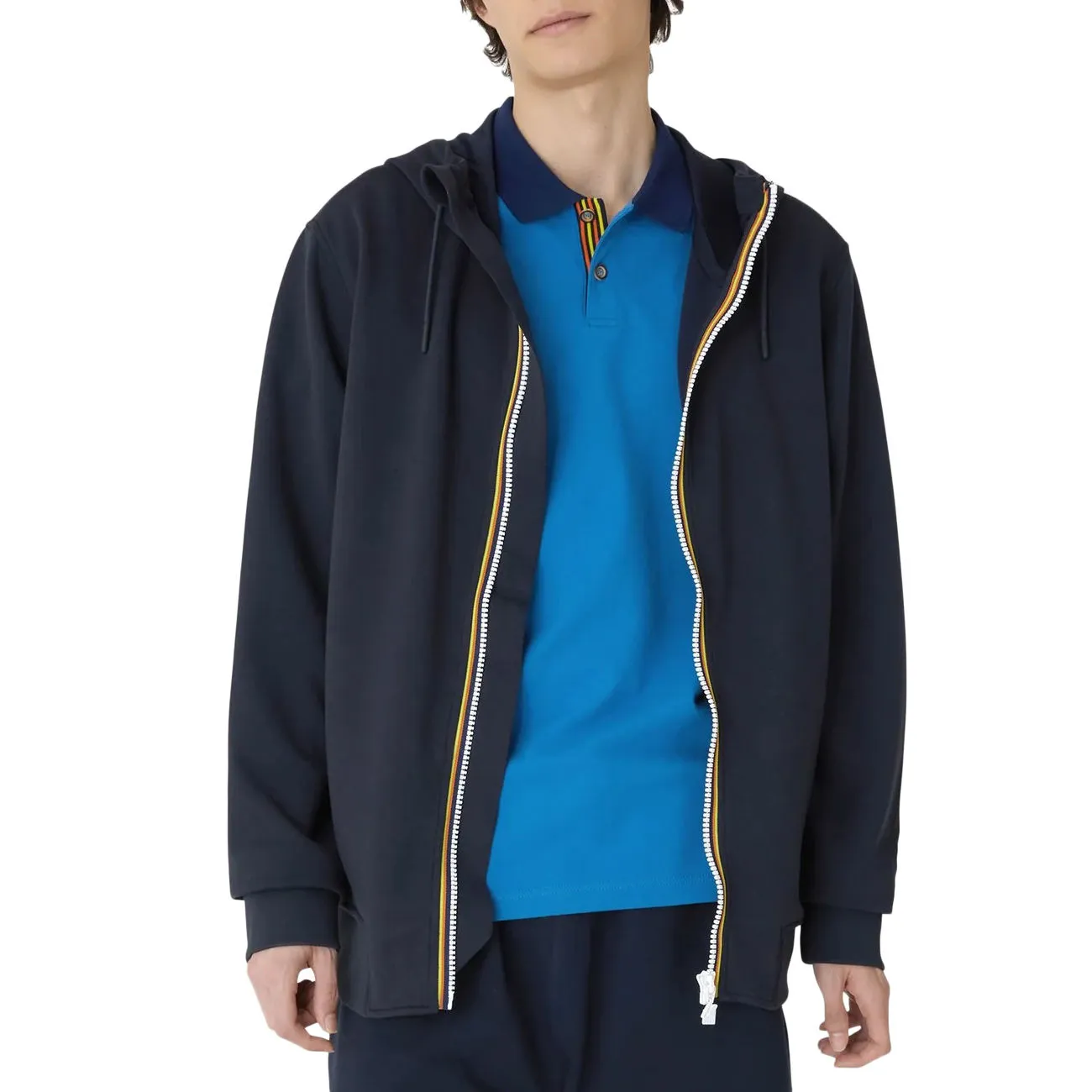 JACKET FLEECE RAINER LIGHT Uomo Blue Depth