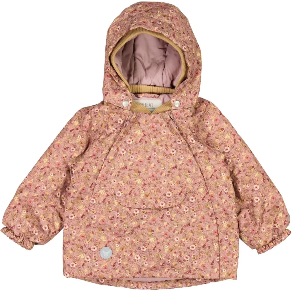 Jacket Sascha Tech - snow flowers