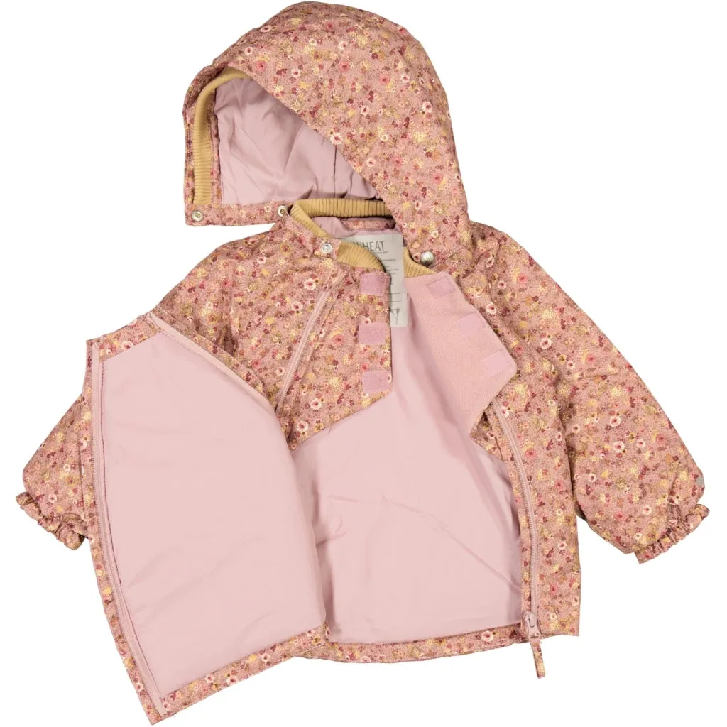 Jacket Sascha Tech - snow flowers