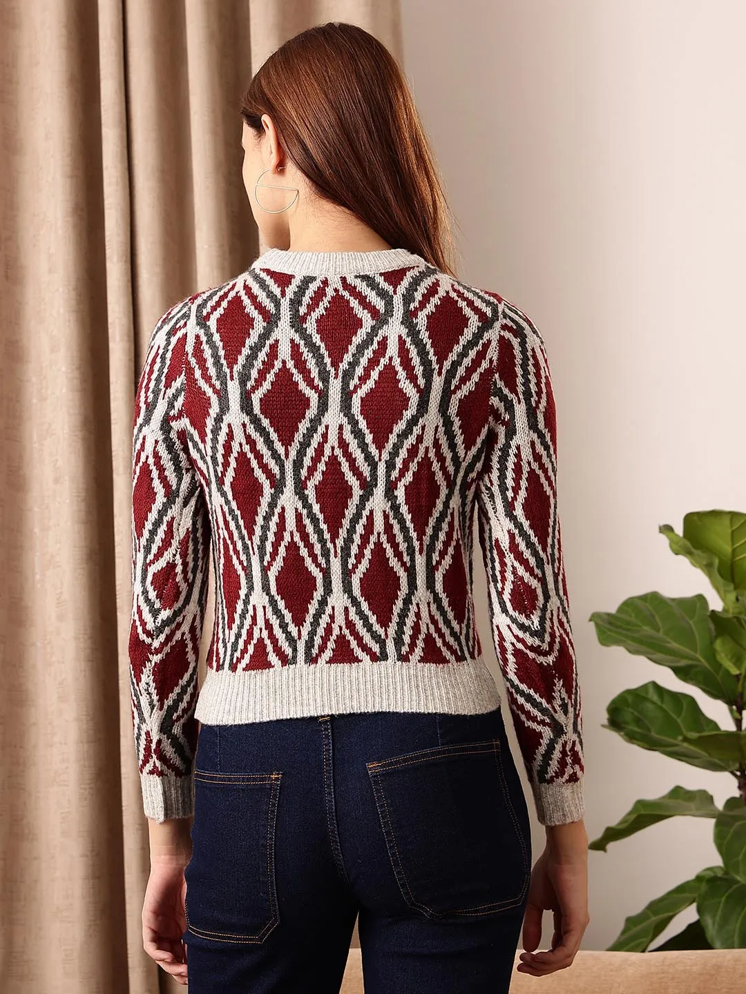 Jacquard Sweater