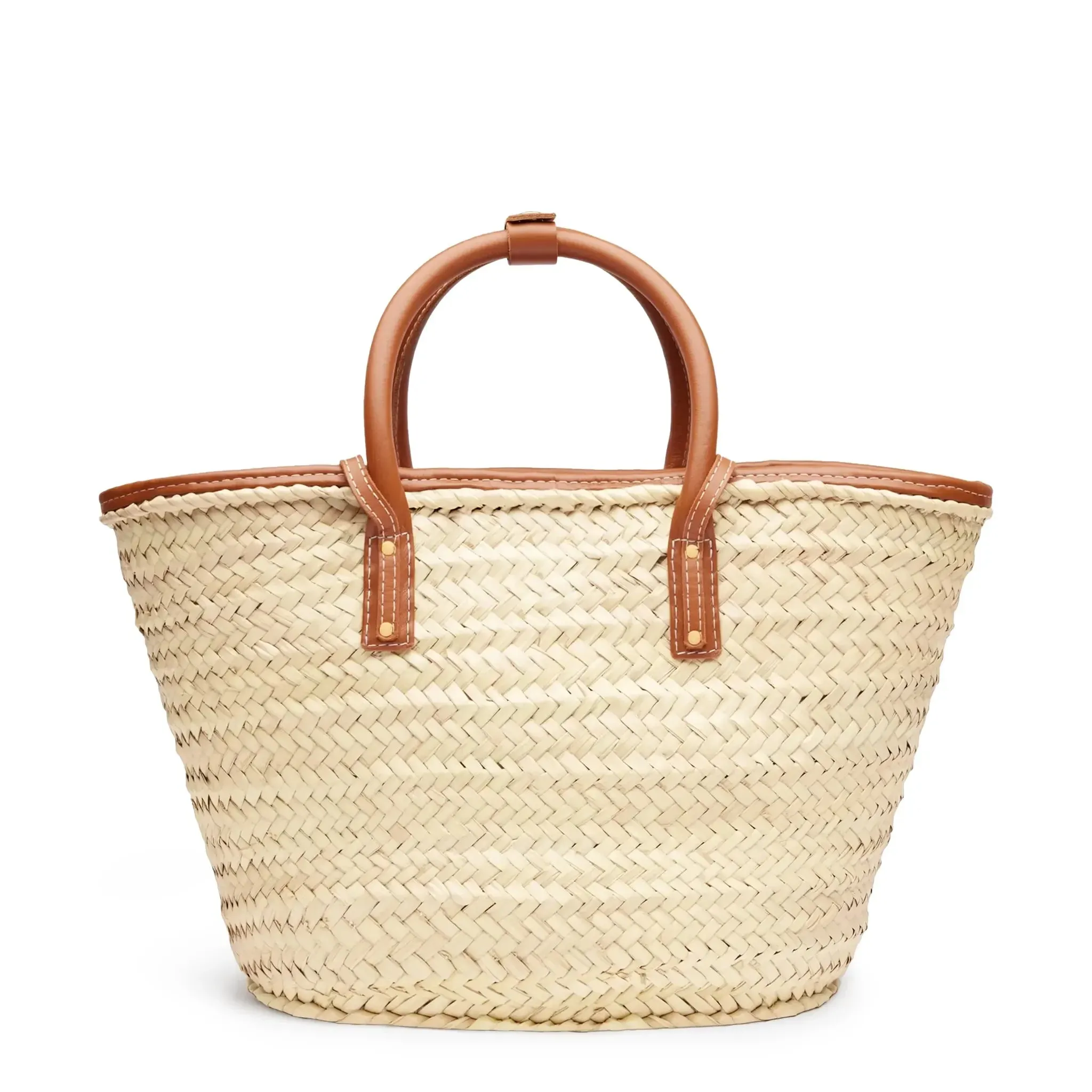 Jacquemus Le Panier Soli Light Brown Tote Bag