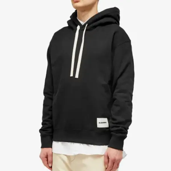 Jil Sander  |Plain Logo Designers Hoodies