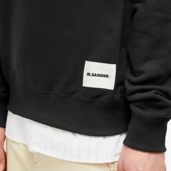 Jil Sander  |Plain Logo Designers Hoodies