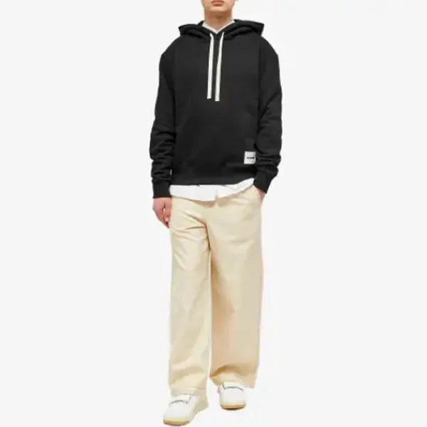 Jil Sander  |Plain Logo Designers Hoodies