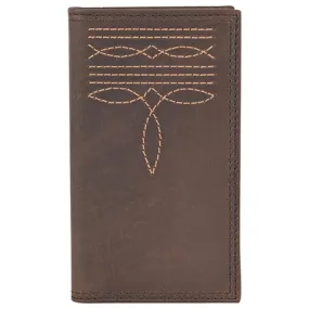 Justin Junior Rodeo Boot Stitch Wallet