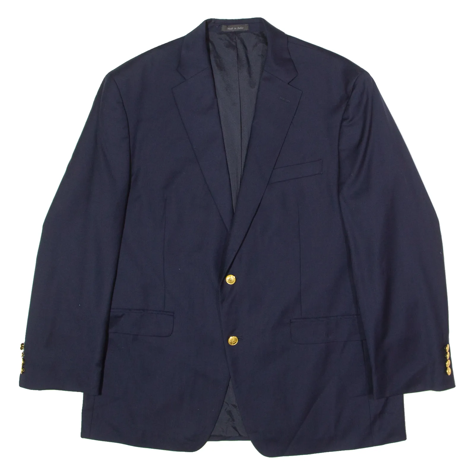 LAUREN RALPH LAUREN Mens Blazer Jacket Blue Wool L