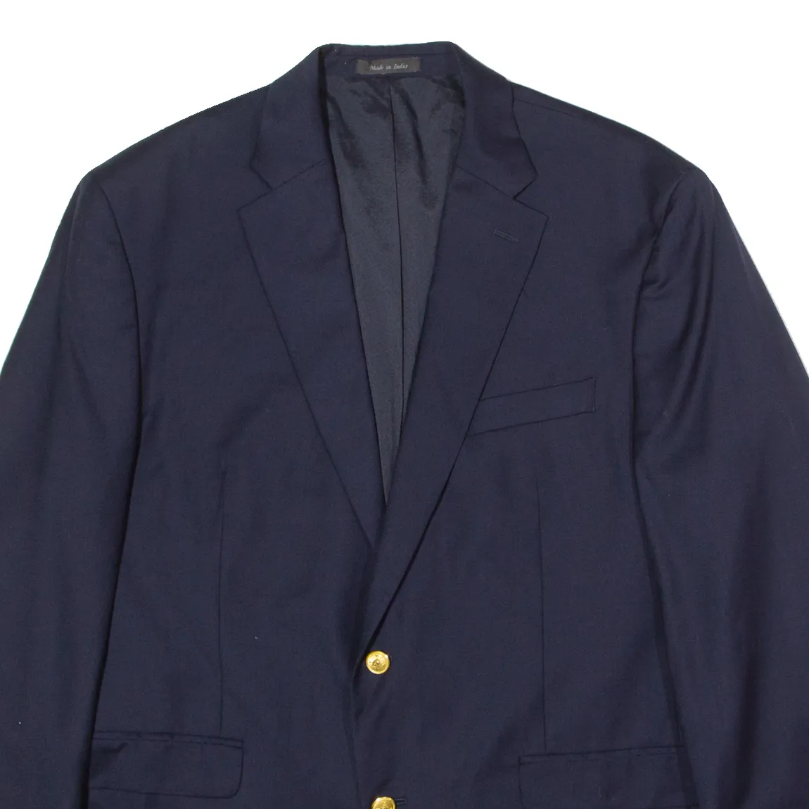 LAUREN RALPH LAUREN Mens Blazer Jacket Blue Wool L