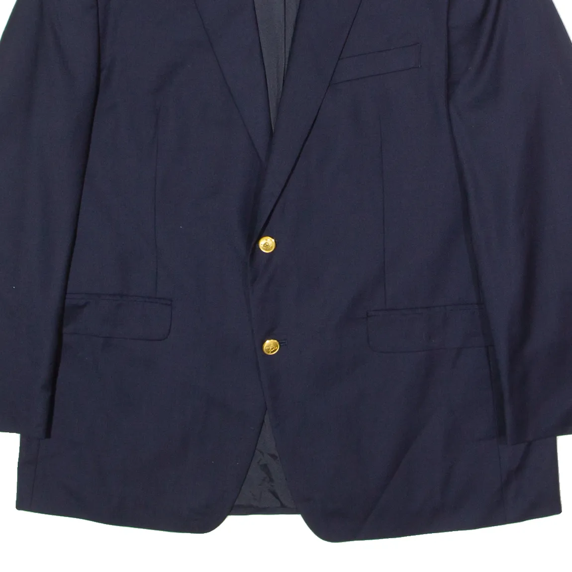 LAUREN RALPH LAUREN Mens Blazer Jacket Blue Wool L