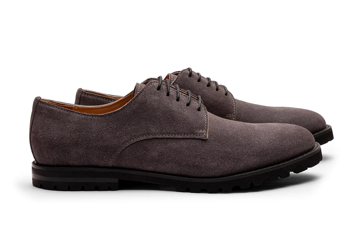 Light Weight Suede Derby/LG