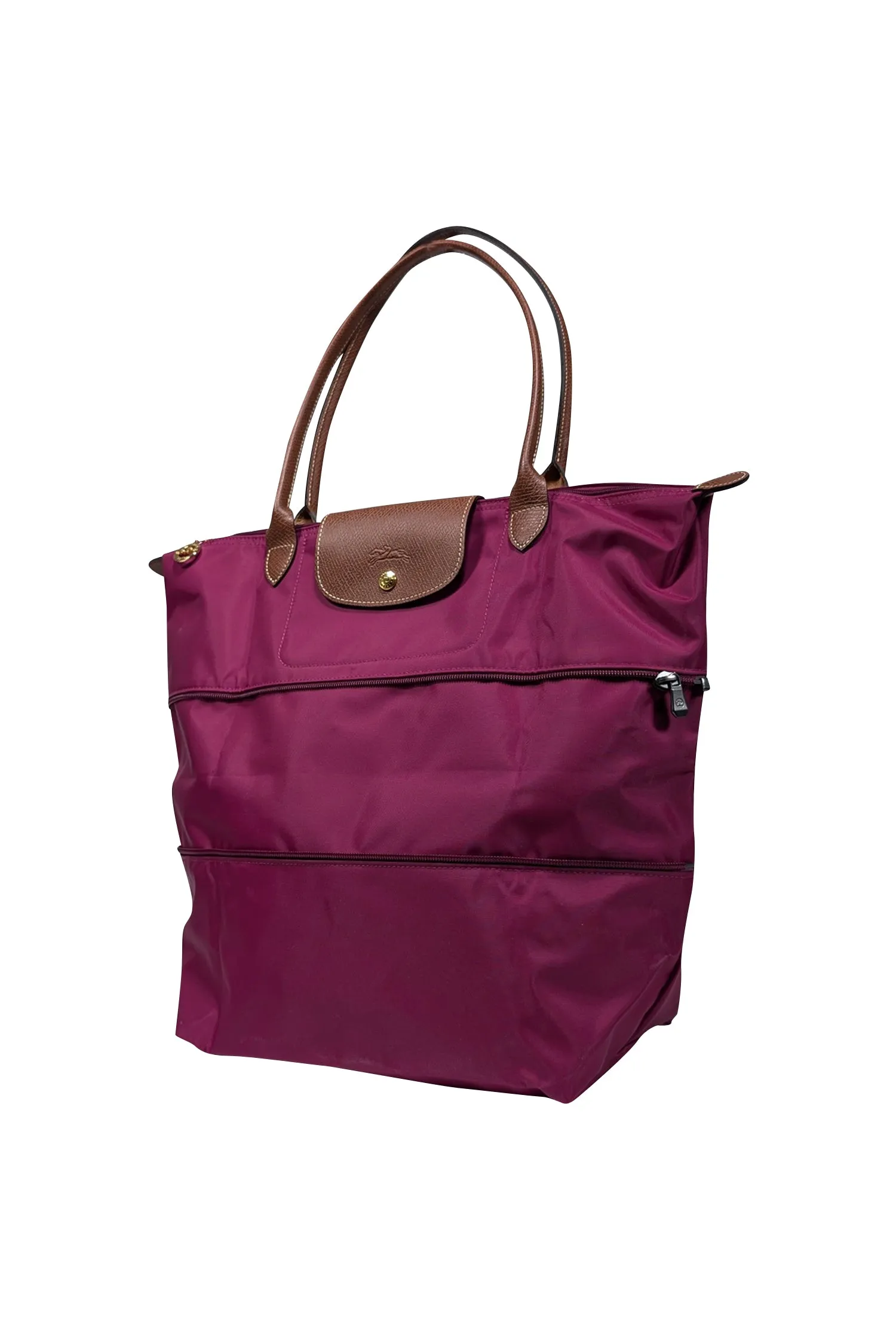 Longchamp - Purple Le Pliage Original Large Tote bag