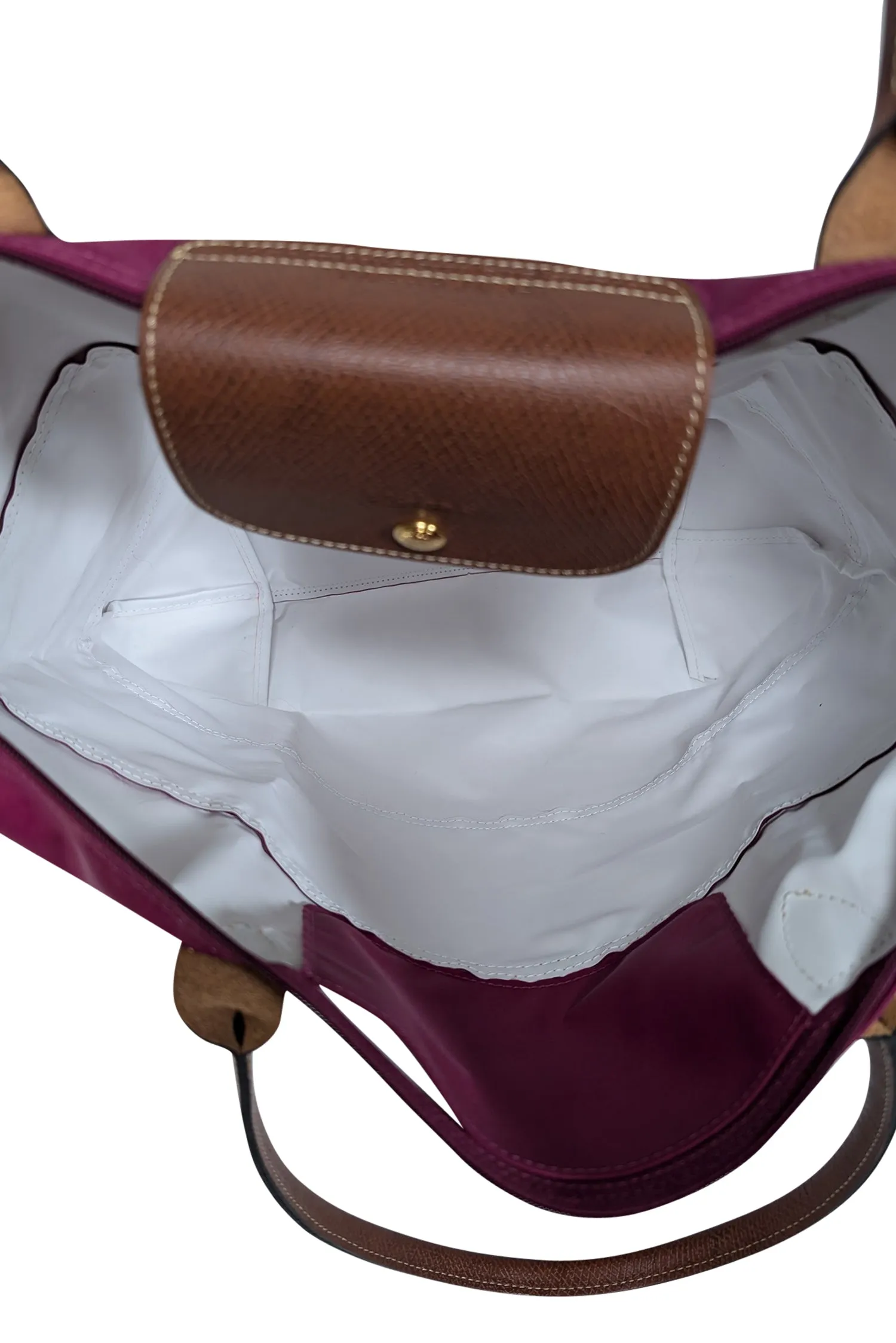 Longchamp - Purple Le Pliage Original Large Tote bag