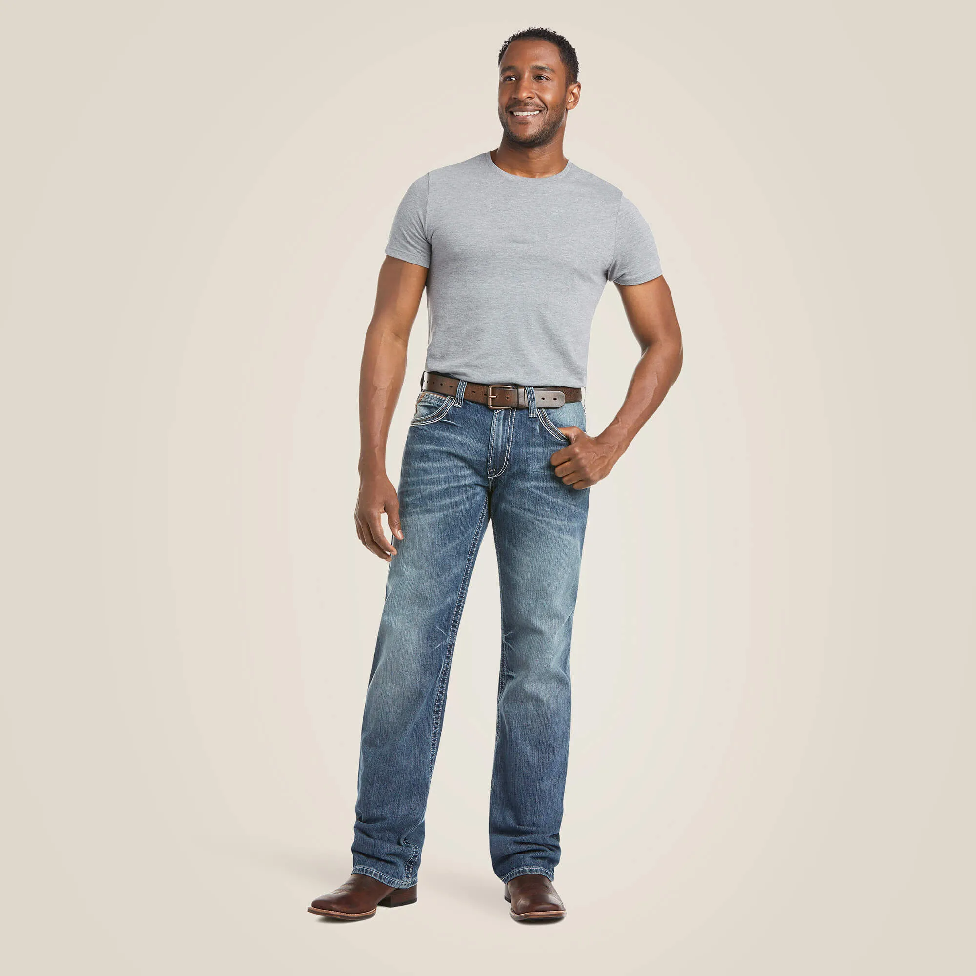 M4 Low Rise Coltrane Boot Cut Jean