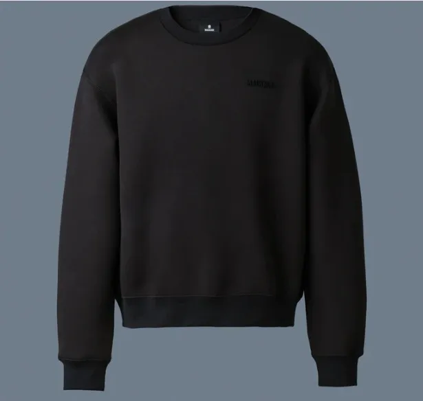 Mackage  |Crew Neck Unisex Sweat Long Sleeves Plain Cotton