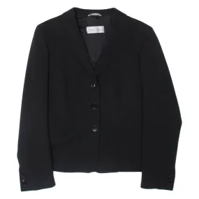 MAX MARA Womens Blazer Jacket Black UK 10