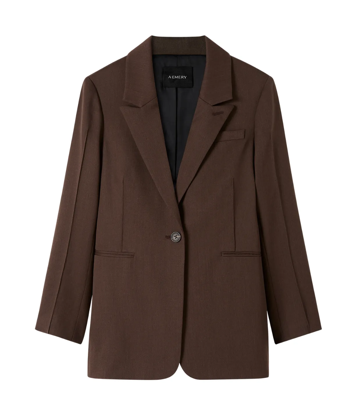 Maya Blazer in Chocolate