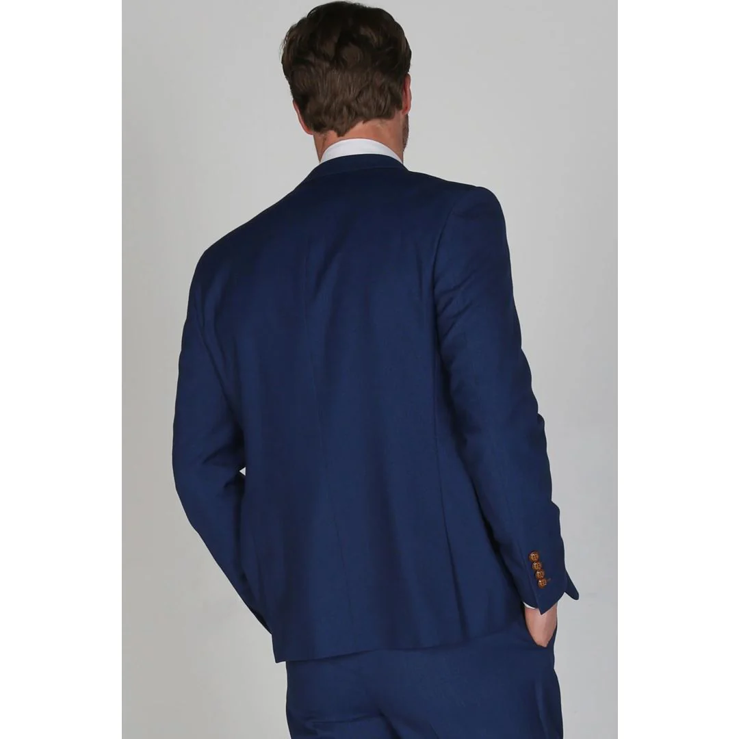 Mayfair- Men's Plain Blue Blazer