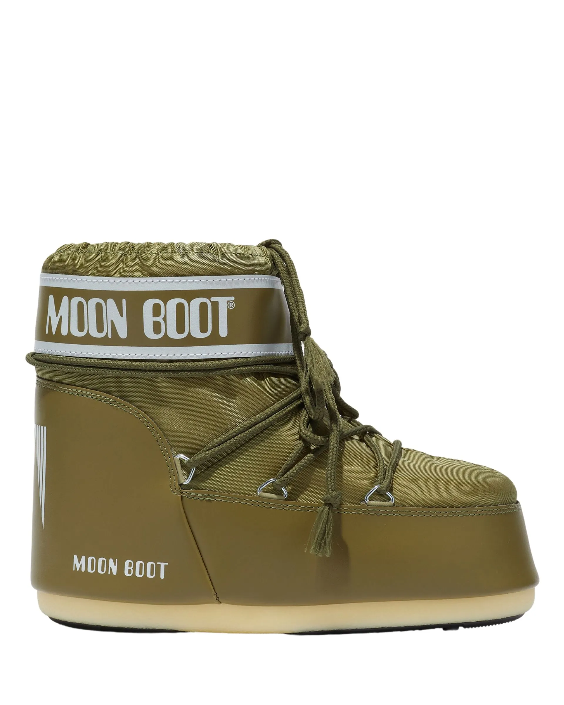 MB Icon Low Khaki Nylon Boots